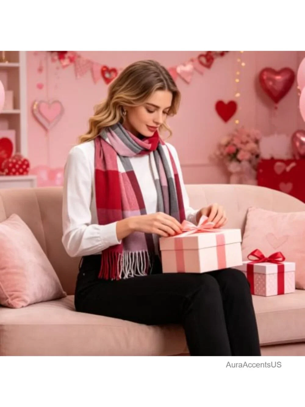 N/A cozy plaid
